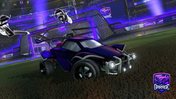 A Rocket League car design from TheyKnowAD