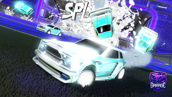 A Rocket League car design from MrGarri
