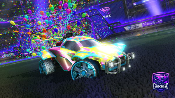 A Rocket League car design from Ibang_COREYSmon