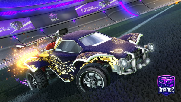 A Rocket League car design from Triztn