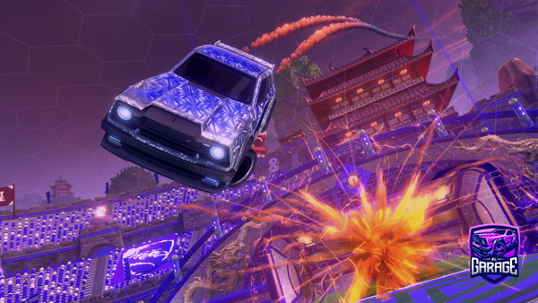 A Rocket League car design from MrDubi06