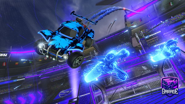 A Rocket League car design from Suiiraj