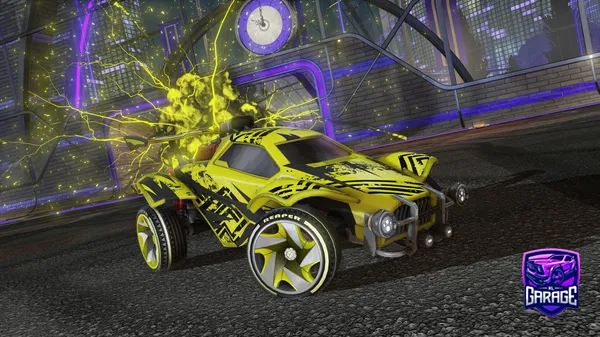 A Rocket League car design from CrazyMonkeyFred2