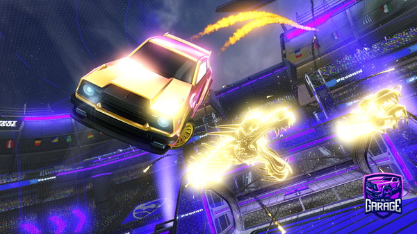 A Rocket League car design from MaikyRomain