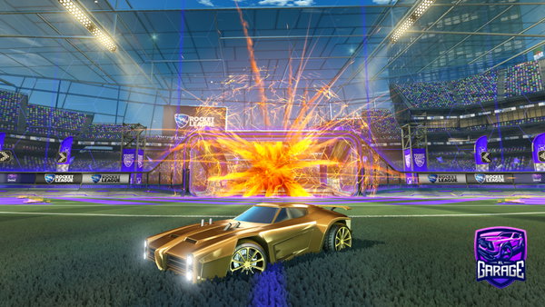 A Rocket League car design from atomos87