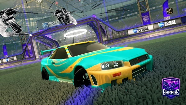 A Rocket League car design from Posao