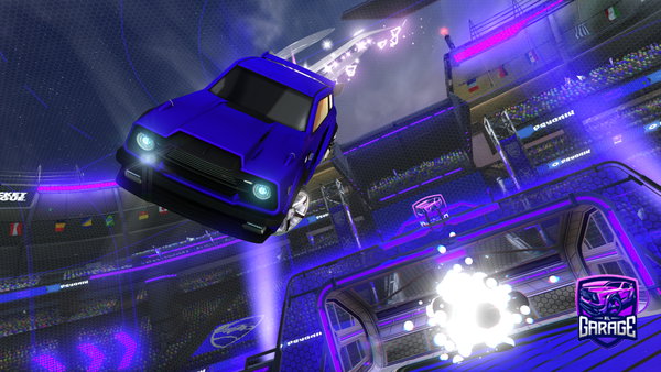 A Rocket League car design from Odezw