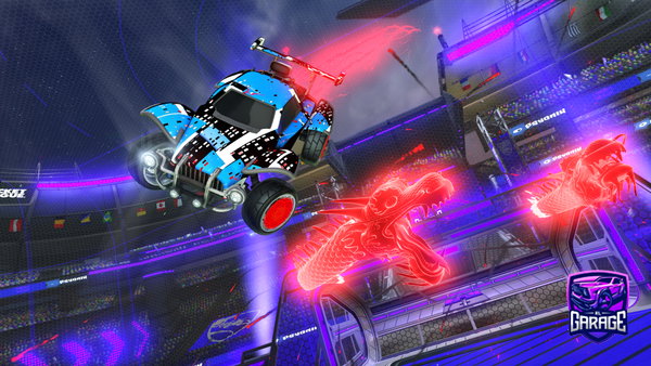 A Rocket League car design from carter42916