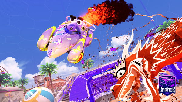 A Rocket League car design from Kinto_RL