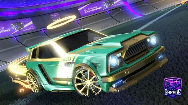 A Rocket League car design from Nagata