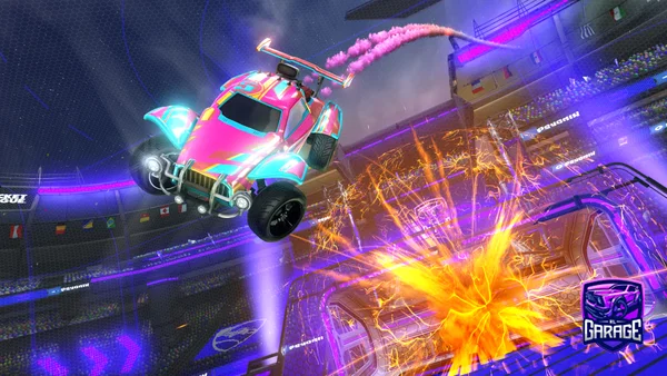 A Rocket League car design from Ipman7trb__