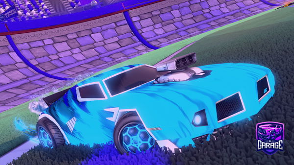 A Rocket League car design from LightningLinc