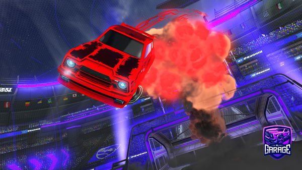 A Rocket League car design from Haid590