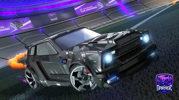 A Rocket League car design from j_ross06