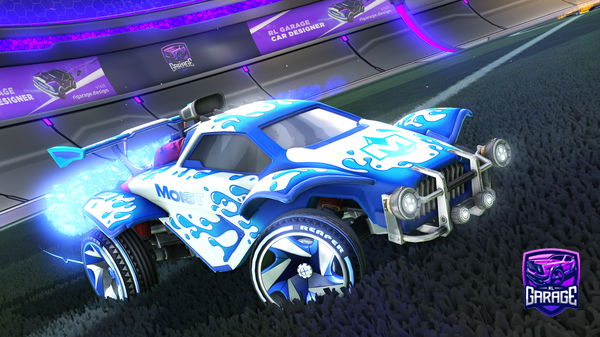 A Rocket League car design from TarikYoshi