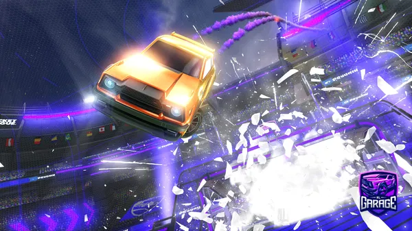 A Rocket League car design from 19811984