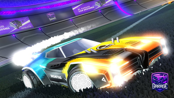 A Rocket League car design from Mr_shnikles_77