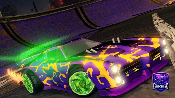 A Rocket League car design from Trilliminium