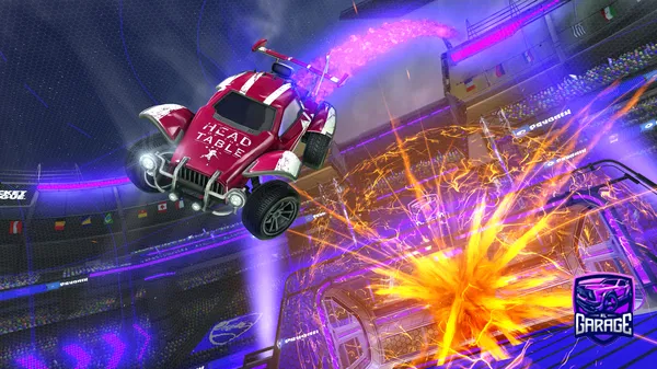A Rocket League car design from Zixlfix