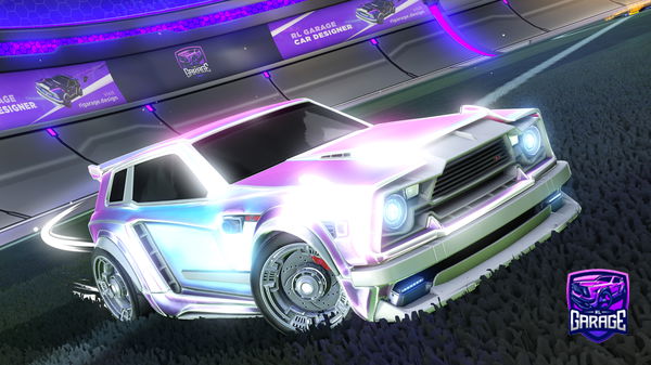 A Rocket League car design from Zaxonius