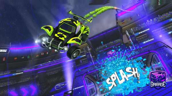 A Rocket League car design from Ant_333