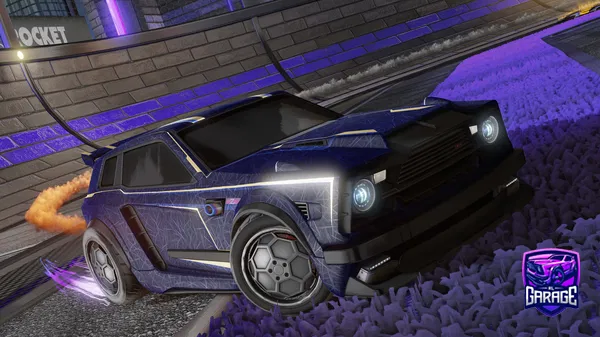 A Rocket League car design from jakl2