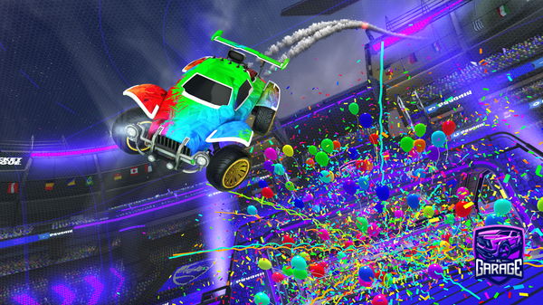 A Rocket League car design from Dudududududysjsjs