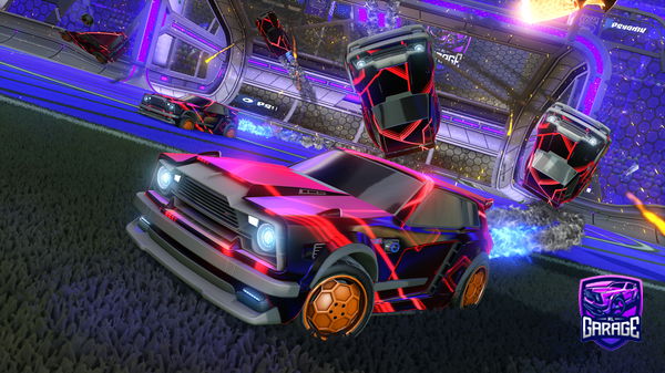 A Rocket League car design from AppLeRL720