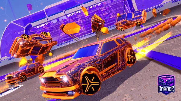 A Rocket League car design from xezoTheW