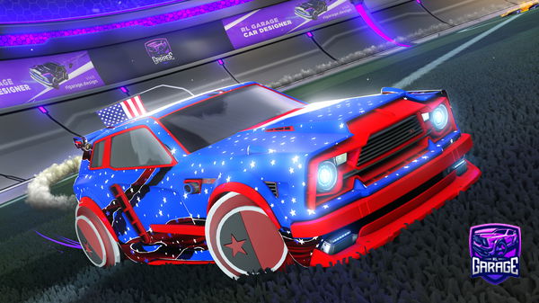 A Rocket League car design from AbdulrhmanXD