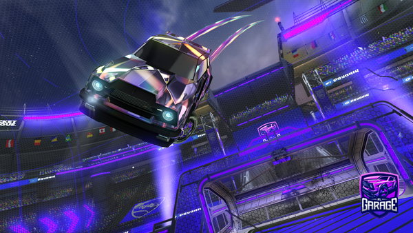 A Rocket League car design from Idkto