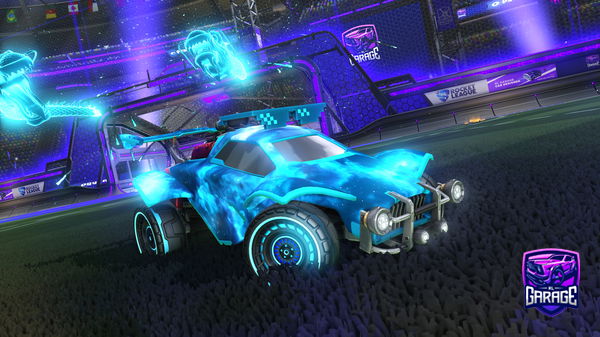 A Rocket League car design from Ollimpik-is-my-psn