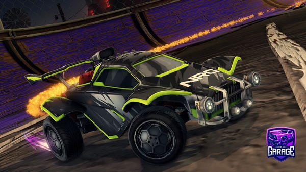 A Rocket League car design from BsktblrGOAT