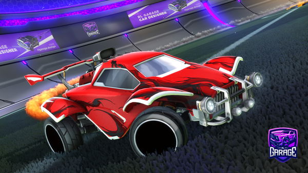 A Rocket League car design from ttv_cr3st