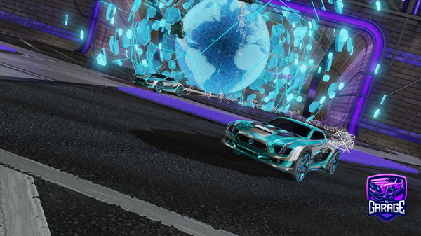 A Rocket League car design from MrRogers143