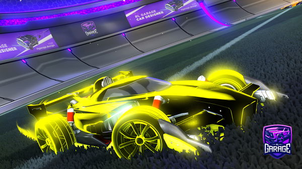 A Rocket League car design from LeXtraGamezzz