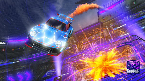 A Rocket League car design from BackwardSword