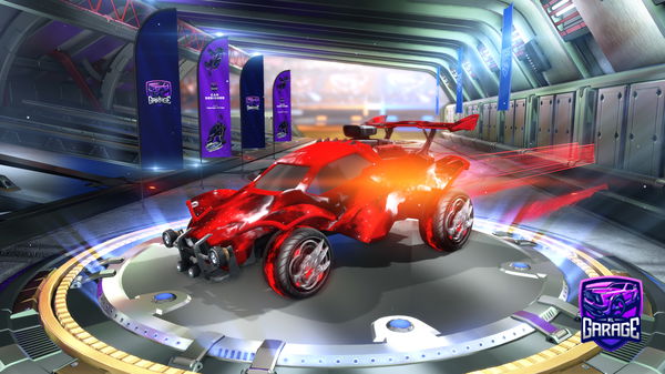 A Rocket League car design from CatCrack420