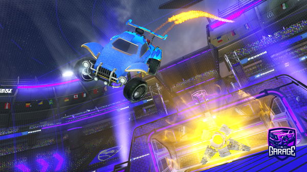 A Rocket League car design from TTv-MFlix