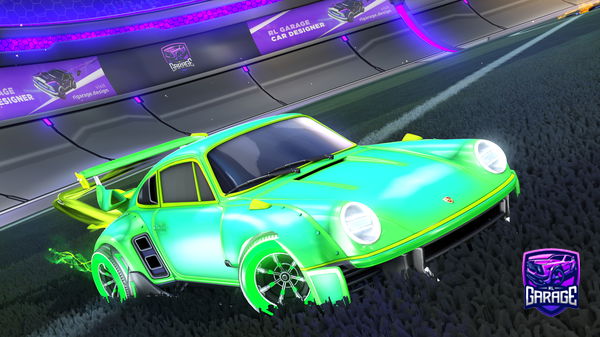 A Rocket League car design from NInjakid12