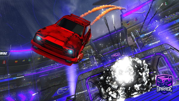 A Rocket League car design from YazeedOn120FPS