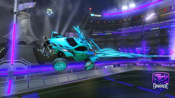 A Rocket League car design from Haunted2393