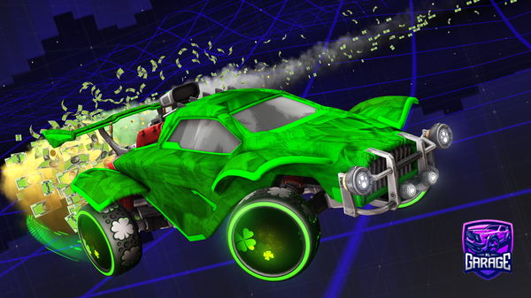 A Rocket League car design from Juultje31