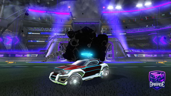 A Rocket League car design from Dinnerbone_69