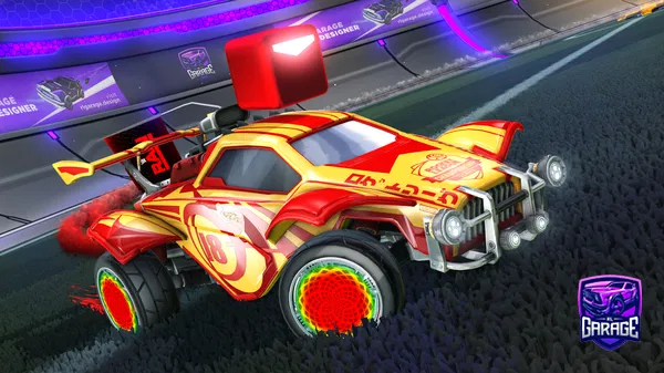 A Rocket League car design from Sulboi