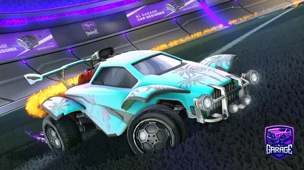 A Rocket League car design from Fllow_exe