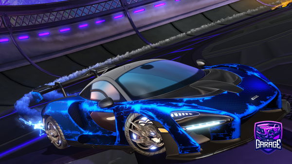 A Rocket League car design from Fgsamuraixl682