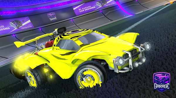 A Rocket League car design from LRH-Ninjaaahhh