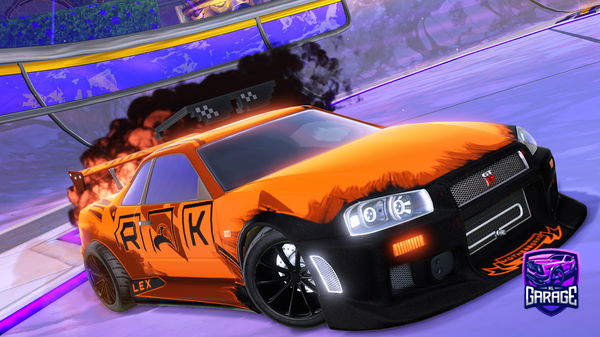 A Rocket League car design from TakumiRLSB