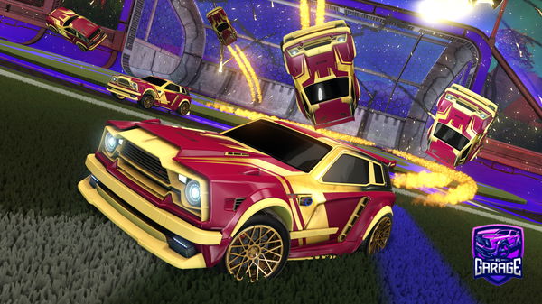 A Rocket League car design from UltraRL_